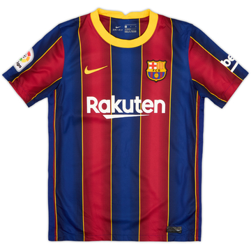 2020-21 Barcelona Home Shirt - 9/10 - (L.Boys)