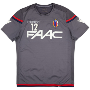 2017-18 Bologna Macron Player Issue Training Shirt #12 - 4/10 - (L)