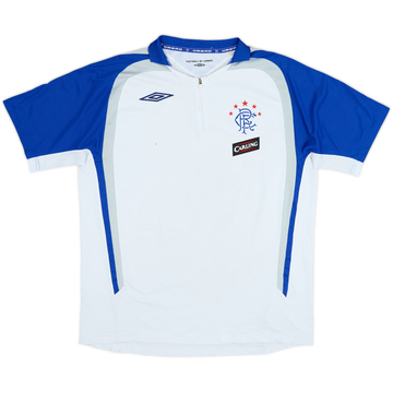2006-07 Rangers Umbro 1/4 Zip Polo Shirt - 5/10 - (M)
