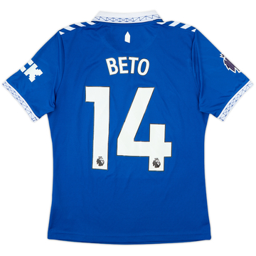 2023-24 Everton Home Shirt Beto #14 - 8/10 - (Women's L)