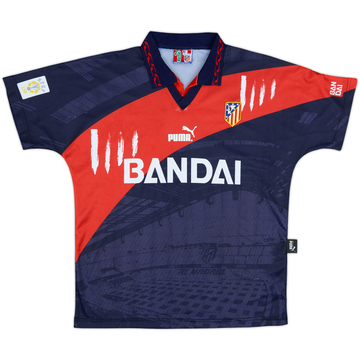 1996-97 Atletico Madrid Away Shirt - 8/10 - (L)