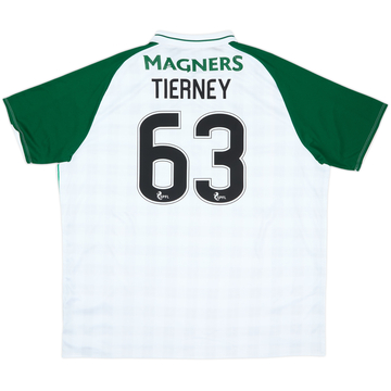 2018-19 Celtic Away Shirt Tierney #63 - 6/10 - (XXL)