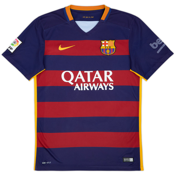 2015-16 Barcelona Home Shirt - 6/10 - (S)