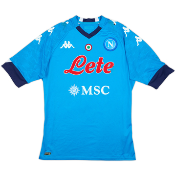 2020-21 Napoli Authentic Home Shirt - 5/10 - (L)