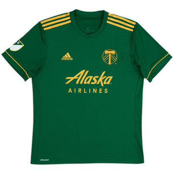 2017-18 Portland Timbers Home Shirt - 7/10 - (L)