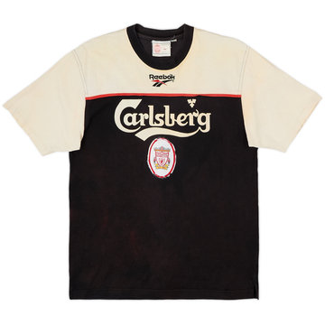 1996-97 Liverpool Reebok Cotton Tee - 5/10 - (M)