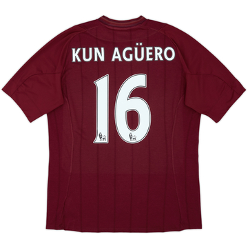 2012-13 Manchester City Away Shirt Kun Aguero #16 - 5/10 - (L)