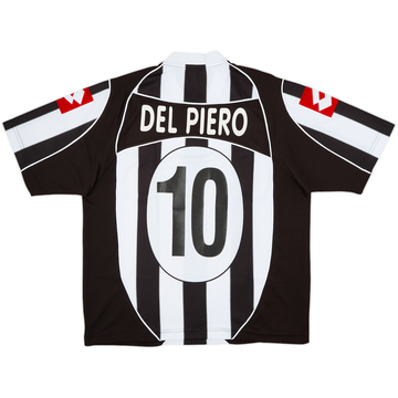 2002-03 Juventus Home Shirt Del Piero #10 - 8/10 - (XL)