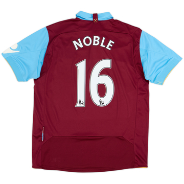 2010-11 West Ham Home Shirt Noble #16 - 8/10 - (M)