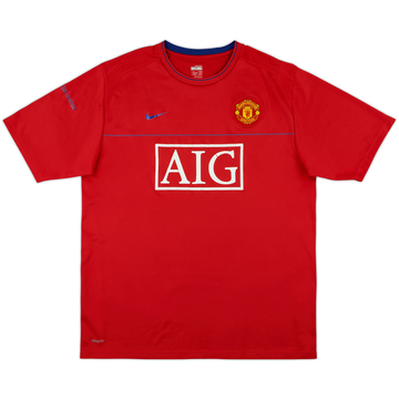 2008-09 Manchester United Nike Training Shirt - 6/10 - (XL)