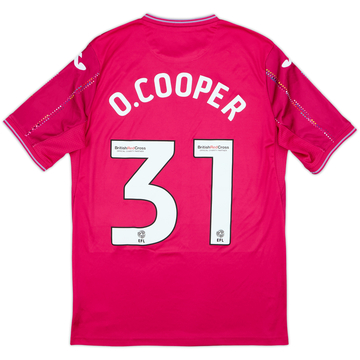 2023-24 Swansea City Third Shirt O. Cooper #31 - 8/10 - (S)