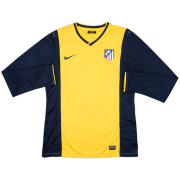 2013-14 Atletico Madrid Youth Match Issue Away L/S Shirt #19