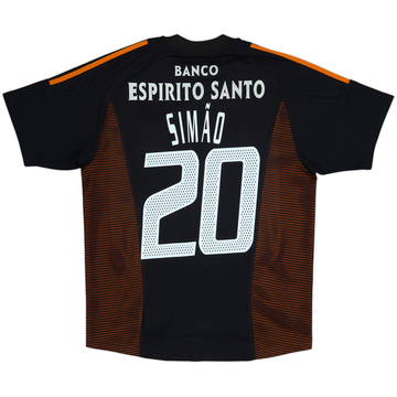 2002-03 Benfica Away Shirt Simao #20 - 6/10 - (L)