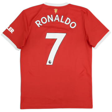 2021-22 Manchester United Home Shirt Ronaldo #7 - 7/10 - (M)
