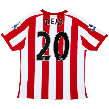 2010-11 Sunderland Home Shirt Reid #20 - 8/10 - (L)