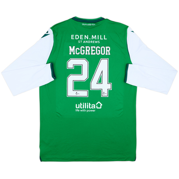 2020-21 Hibernian 'Scottish Cup Final' Home L/S Shirt McGregor #24 - 8/10 - (3XL)