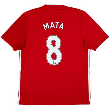 2016-17 Manchester United Home Shirt Mata #8 - 6/10 - (L)