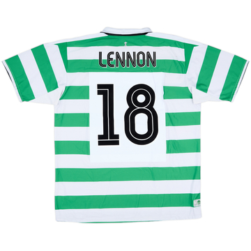 2004-05 Celtic Home Shirt Lennon #18 - 5/10 - (XL)