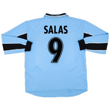 1998-00 Lazio Home L/S Shirt Salas #9 - 7/10 - (XL)