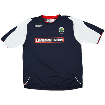 2006-07 Linfield Away Shirt - 8/10 - (XL)