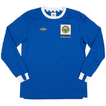 2011-12 Linfield Home L/S Shirt - 9/10 - (XL.Boys)