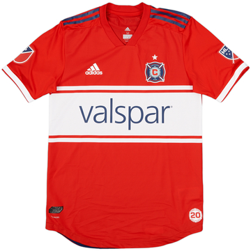 2018 Chicago Fire Authentic Home Shirt - 8/10 - (M)