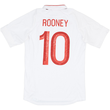 2012-13 England Home Shirt Rooney #10 - 5/10 - (S)