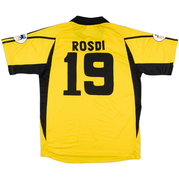 2003 Malaysia Match Issue Home Shirt Rosdi #19