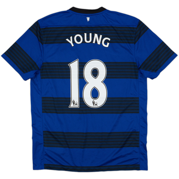 2011-13 Manchester United Away Shirt Young #18 - 9/10 - (L)