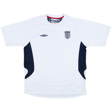 2005-06 England Umbro Training Shirt - 8/10 - (XL)