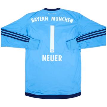 Camiseta de portero del Bayern Munich 2015-16 Neuer #1 - 9/10 - (S)