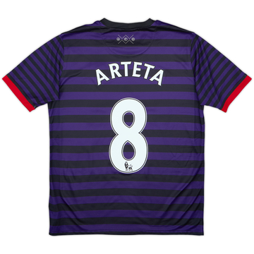 2012-13 Arsenal Away Shirt Arteta #8 - 8/10 - (14-15 Years)