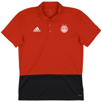 2018-19 Aberdeen adidas Polo Shit - 10/10 - (M)