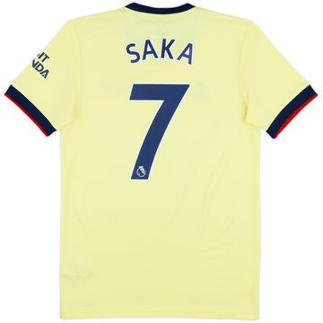 2021-22 Arsenal Away Shirt Saka #7 - 9/10 - (S)