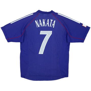 2002-04 Japan Home Shirt Nakata #7 - 9/10 - (M)