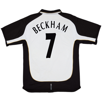 2001-02 Manchester United Centenary Away/Third Shirt Beckham #7 - 5/10 - (L)