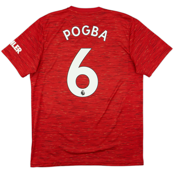2020-21 Manchester United Home Shirt Pogba #6 - 6/10 - (L)