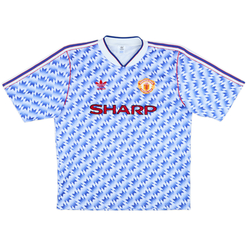 1990-92 Manchester United Away Shirt - 9/10 - (L)