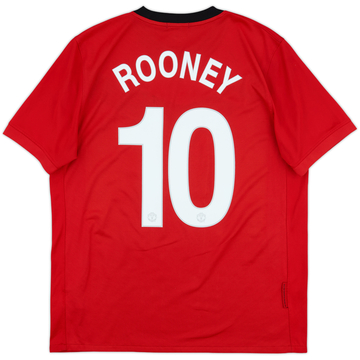 2009-10 Manchester United Home Shirt Rooney #10 - 6/10 - (L)