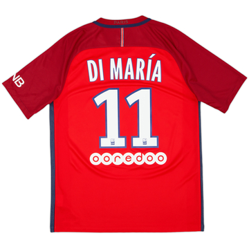 2016-17 Paris Saint-Germain Away Shirt Di Maria #11 - 9/10 - (M)