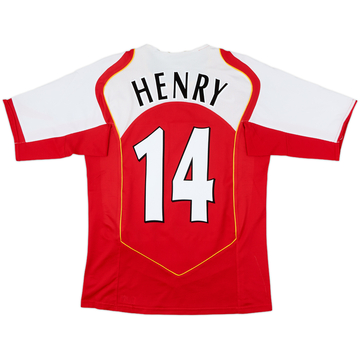 2004-05 Arsenal Home Shirt Henry #14 - 8/10 - (S)