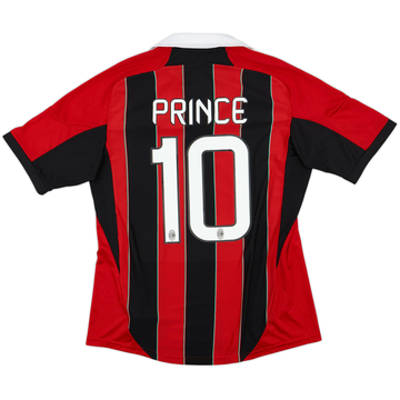 2012-13 AC Milan Home Shirt Prince #10 - 10/10 - (L)