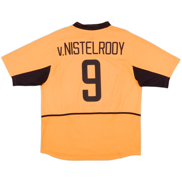 2002-04 Netherlands Home Shirt V.Nistelrooy #9 - 9/10 - (XL)