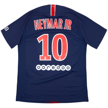 2018-19 Paris Saint-Germain Authentic Home Shirt Neymar Jr #10 - 9/10 - (L)