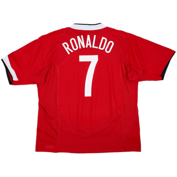 2004-06 Manchester United Home Shirt Ronaldo #7 - 8/10 - (XXL)