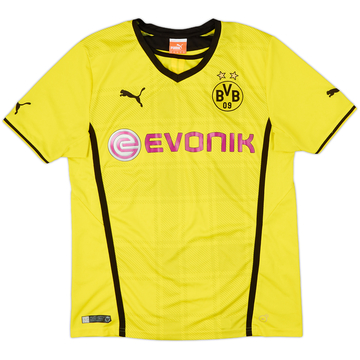 2013-14 Borussia Dortmund Home Shirt - 7/10 - (M)
