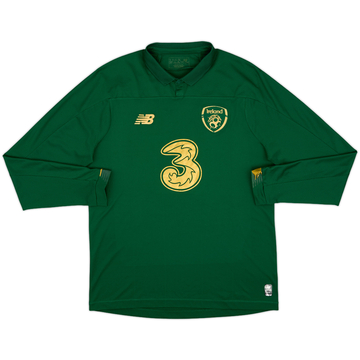 2019-20 Ireland Home L/S Shirt - 7/10 - (L)