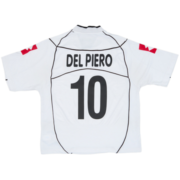 2002-03 Juventus Away Shirt Del Piero #10 - 7/10 - (L)