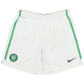 2010-11 Celtic Home Shorts - 4/10 - (S)