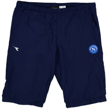 2006-07 Napoli Diadora 3/4 Track Pants/Bottoms - 9/10 - (L)